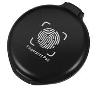 Homoyoyo Tampon Encreur Portable Rond Mini Encre à Réutilisable pour Documents et Comptabilité Compact et pour Usage