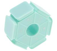 Homoyoyo Tampon Enseignant 6 Faces pour Corrections de Devoirs Tampon D'encouragement Vert en Polypropylène Réutilisable Cahier Devoirs Outil Pédagogique Pratique pour Salle de Classe