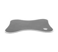 Homoyoyo Tapis Antidérapant en Forme D'Os pour Chien - Napperon Imperméable pour Nourriture Et Eau - Idéal pour Chiots Et Chats Pratique Et Élégant
