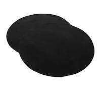 Homoyoyo Tapis De Cuisson pour Gril Rond Antiadhésif 40cm 2 Pièces pour Barbecue Jardin Et Camping Revêtement PTFE Résistant Multifonction Cuisson Extérieure