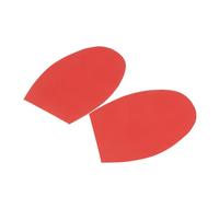 Homoyoyo Tapis Demi-semelle Antidérapant Rouge En Caoutchouc Solide Semelle Intérieure Protection Semelle Chaussure Talons Hauts Usage Urbain Femme