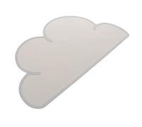 Homoyoyo Tapis Silicone Antidérapant pour Nourriture Animale Résistant à l’Usure et Isolation Thermique Tapis de Protection pour Bol de Chien et Chat Facile à Nettoyer Couleur Gris