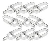 Homoyoyo Tendeur de Câble D'acier 100x2 Mm Lot de 10 Serrage-joints Robustes pour Fil Métallique, Usage Jardin, Serrage et Poulailler, Outil Créatif pour Tension Fil Style