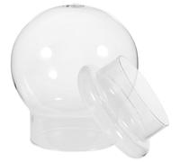 Homoyoyo Terrarium en Verre Transparent Dôme à Petits Trous, Bouteille Écologique pour Mousse et Plantes Succulentes, Pot Décoratif Micro-Paysage 1 Pièce, Accessoire Maison et Décoration