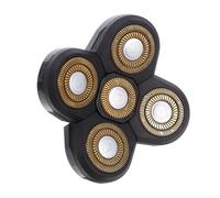 Homoyoyo Tête de Rasoir Électrique de Remplacement Lames Trempées pour Rasage et Confortable Compatible Peau Sensible Adaptable Contours Visage Facile à Installer