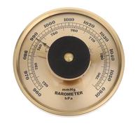 Homoyoyo Thermomètre-Baromètre à Cadran Multifonction Hygromètre Analogique Précis 90Mm Capteur D’Humidité et Pression Atmosphérique Moniteur Météo Intérieur et Bureau pour Surveillance
