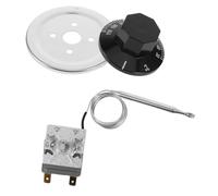 Homoyoyo Thermostat de Radiateur Électrique Filaire Réglable 30-110°c Bouton Rotatif, Contrôleur de Température pour Chauffage Plinthe, Remplacement Thermostat pour Chauffage Électrique