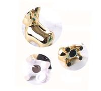 Homoyoyo Tirelire en Céramique Forme Chien Doré pour Garçon Et Filles Petit Format Décoration Bureau Économiseur D’argenté Présent D’épargne