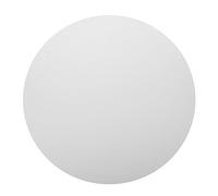 Homoyoyo Toile Ronde pour Peinture à Huile Panneau de Toile Blanc Support Stable pour Peinture et Huile pour Étudiants et