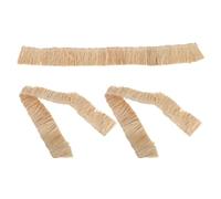 Homoyoyo Toiture de Chaume Miniature 6 Pièces Rouleaux Flexibles pour Bricolage Décoration Jardin Féerique Maison de Poupées Campagne