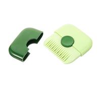 Homoyoyo Tondeuse Cheveux Manuelle Peigne Coupe Fourches Outil Portable et pour Couper Pointes Fourchues Vert Avocat