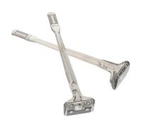 Homoyoyo Tondeuses à Poils de Nez et Oreille Double Face 2 Pièces Coupe-nez Manuel Épilation Hommes Femmes Peau Sensible Usage Portable Ergonomique