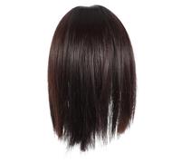 Homoyoyo Topper Cheveux Courts Synthétique Femme Postiche Invisible pour Cheveux Clairsemés Couvre Blancs Naturel Volume Discret et Confortable Accessoire Coiffure Polyvalent