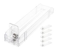Homoyoyo Transparent Présentoir à Cigarettes 28 CM 6 Pièces | Plastique Clair, Rangée Unique pour Dix Paquets, Rangement Organisé, Gain D’espace Rayons des Bureaux