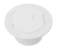 Homoyoyo Trappe D’Alimentation Ronde Abs Blanche pour Câbles de