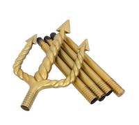 Homoyoyo Trident Plastique Accessoire De Costume pour Adulte Fourche à Foin pour Halloween Masquerade Cosplay Décoration De Fête Noir