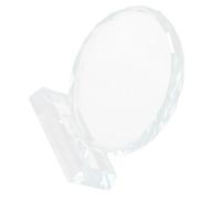 Homoyoyo Trophée en Verre Transparent Design Élégant, Résistant à l'usure, pour Décoration de Bureau et Présentation à Domicile