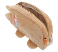Homoyoyo Trousse à Crayons Chat en Peluche pour Écolière, Fermeture Zippée | Rangement Bureau, Format Léger pour École et Paquet à Dos, pour Crayons et Stylos, Style Cartoon