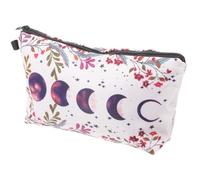 Homoyoyo Trousse De Maquillage à Imprimé Floral pour Femme - Pochette De Rangement Portable Et Élégante pour Cosmétiques - Idéale pour Voyage Ou Usage Quotidien Petite Taille Pratique à