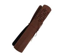 Homoyoyo Trousse en Feutre Marron Multifonctionnelle pour Pinceaux de Calligraphie et Stylos, Protège-Stylo Élégant et Minimaliste pour Bureau et Cours d'art