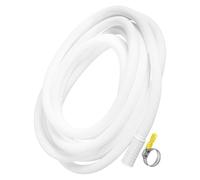 Homoyoyo Tuyau D'évacuation Flexible pour Climatiseur Collier en Acier Inoxydable, Résistant Froid et Anti-salissure, Adapté la Vidange de Condensats en Extérieur