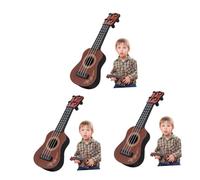 Homoyoyo Ukulélé Musical Enfant 4 Cordes Éducatif En Plastique Pour Débutants - Instrument De Musique Classique - Idéal Pour L'Apprentissage Et Divertissement à