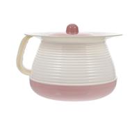 Homoyoyo Urinoir Portable en Plastique Épais Poignée Ergonomique et Couvercle, Usage Domestique pour Adultes et Garçon et Filles, Pot de Chambre Hygiénique pour Nuit et Réutilisable