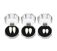Homoyoyo Vampire Teeth False Cosplay Waswolf Fangs Realistes Dentres Dentures Horror Werewolf Fangs for Halloween Dancing Party Banquet