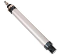 Homoyoyo Vérin Pneumatique Mini Mal16 à Simple Tige, Double Effet, Alésage 16 Mm, Course 100 Mm, Corps en Alliage D'aluminium Haute Résistance, Étanche Bague Couleur Couleur Aléatoire