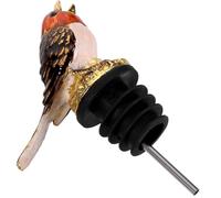 Homoyoyo Verseur à Vin en Alliage de Zinc Doré d'Oiseau Bec Verseur Étanche pour Bouteilles d'alcool Bouchon Hermétique Anti-Oxydation Accessoire Festif pour Fêtes et Banquets