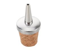 Homoyoyo Verseur Bouchon avec Base Liège pour Bouteille Liquide Bec Verseur pour Huile Et Liqueur Accessoire Bar Professionnel Et Maison pour Cocktails