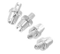 Homoyoyo Vis de Réglage Levier Frein Vélo M7 Argenté Lot de 4 Pièces Boulons en Alliage pour Entretien Vélo de Montagne et Balade Urbaine