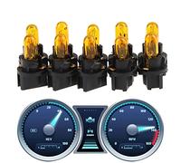 HOMRAA Ampoules T5 pour voiture | 10 ampoules LED pour tableau de bord de voiture | Indicateurs du tableau de bord du groupe indicateurs d'intérieur