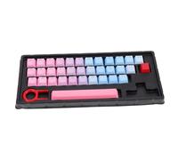 HOMSFOU 1 Ensemble Clavier Trousses De Porte-clés Kit De Porte-clés Bricolage Touches D'ordinateur Keycaps De Bricolage D'ordinateur à La Maison Remplacer Les Touches Pbt