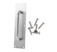 HOMSFOU 1 Ensemble Poignée de Porte Acier Inoxydable pour Meuble Poignée de Tirage pour Porte avec Vis Installation et Pratique pour et Coupe Feu