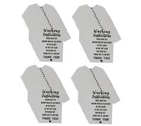 HOMSFOU 1 Jeu Étiquettes De Lavage pour Vêtements Cartes Instructions De Lavage pour Shirts Fournitures pour Petites Entreprises Pratiques Et Fiables 100 Pièces