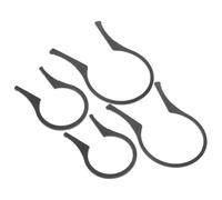 HOMSFOU 1 Jeu Outils De Réparation De Pinces À Filtre Accessoires Ajustable Clé pour Pôle Portable Demonter Clé À Filtre 48mm Clé pour Filtre D'objectif Abdos Black 4 Pièces
