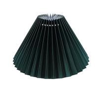 HOMSFOU 1 Pc Abat-jour Plissé Appliques Murales Lampes De Table Blanches Champignons Cremini Trousse à Bougies Petit Moderne Couvercle Du Boîtier Lampe De Bureau Chiffon E14