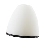 HOMSFOU 1 Pc abat-jour suspension luminaire enduit blanc plafonnier couverture légère Un verre lustre accessoires de lampe décorer e27 lumière de ventilateur de plafond blanche