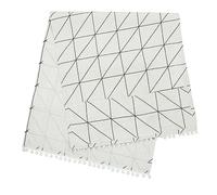 HOMSFOU 1 Pc Housse De Protection Lave Linge Délicat - Protecteur Housse De Protection Pour Dessus De Réfrigérateur Protecteur De Sèche-linge Couvercle Unique Lin En Coton Blanche