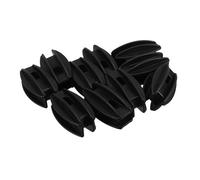 HOMSFOU 10 pièces Accessoires Isolateurs de Clôture Électrique Petits Résistants et Anti-Circuit pour Barrière de Ferme Maintien Fiable du Fil Sécurisation Bétail