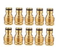 HOMSFOU 10 Pièces Adaptateur Robinet Cuivre Lot de Connecteur pour Bassin Corrosion Installation Facile Surface Pratique et Durable