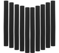 HOMSFOU 10 Pièces Bâtonnets de Moxa sans Fumée Noirs 1,2x12cm, Faits Main | Papier, Combustion Douce et Chaleur Constante, pour Moxibustion, Lot de Rouleaux Noirs