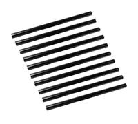 HOMSFOU 10 pièces Bâtons de Colle Thermofusible Noirs Lot pour Bricolage DIY Adhésion Forte et Rapide pour Papier Verre Plastique Tissu et