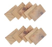 HOMSFOU 10 Pièces Cales Coins de Différentes Tailles Prolongée en Bois Triangulaires Fixation Facile pour Manche de Marteau et Hache pour Entretien Agricole