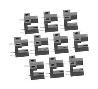 HOMSFOU 10 pièces Capteur Photoélectrique à Portable Abs pour Détection Objets Transparente et Opaque Compatible Imprimantes et Compteurs