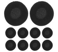 HOMSFOU 10 Pièces Casque Oreille Couvre Coussinets Coussins 40Mm Earpad Earbud 40Mm Oreille Coussin Mousse Intra-Auriculaires Mousse Écouteurs Conseils Earpad Cusion Cover Ear Pad 40Mm
