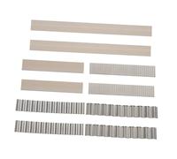HOMSFOU 10 pièces Kit de Cutters Acier Au pour Argile Outils de Découpe et Sculpture de Pâte Polymère Résistants à Eau Usure pour Bricolage Poterie et Modelage