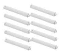 HOMSFOU 10 pièces Loqueteau de Porte Magnétique à Pousser pour Armoire Fermeture Automatique et Rétractable Loquet Invisible Sans Poignée pour Placards Gris Blanc