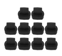HOMSFOU 10 Pièces Sponge Applicators Set for Painting and Crafting Handheld Reusable Sponges for Shoes Leather Sofas Jackets Car Seats Boots and Art Projects